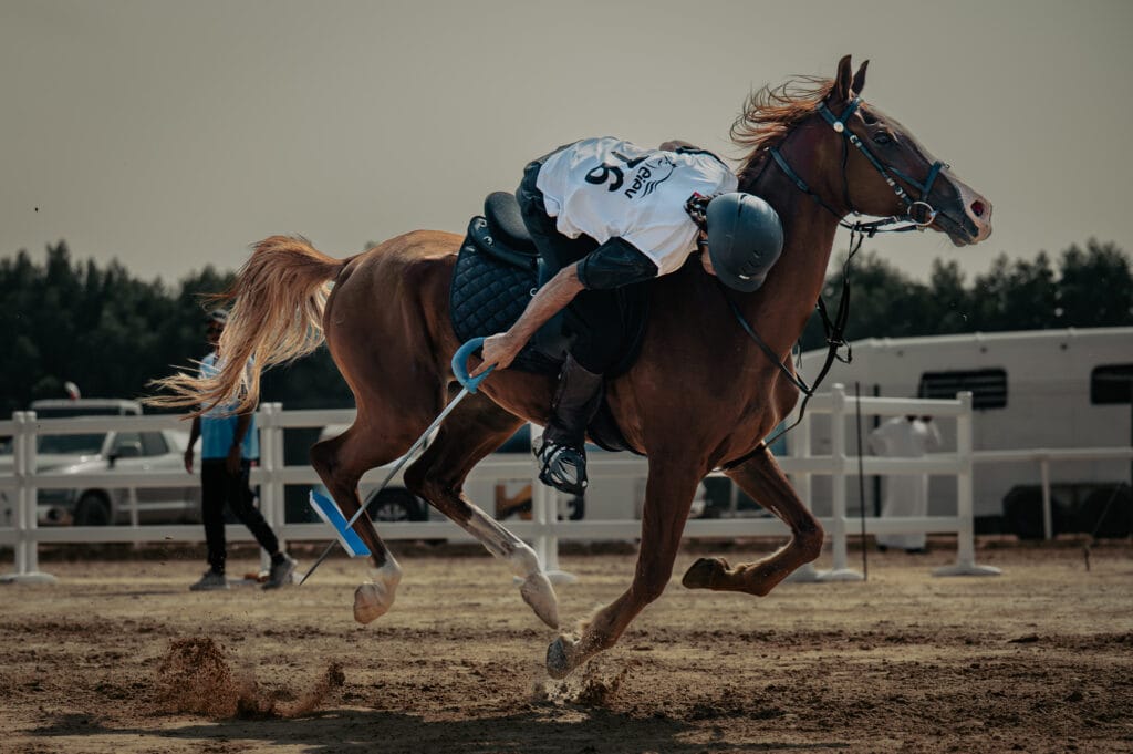 EIEV Tent Pegging